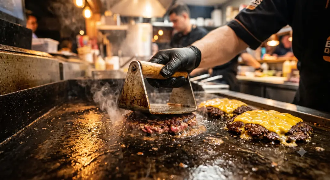 Carne smash bros burger